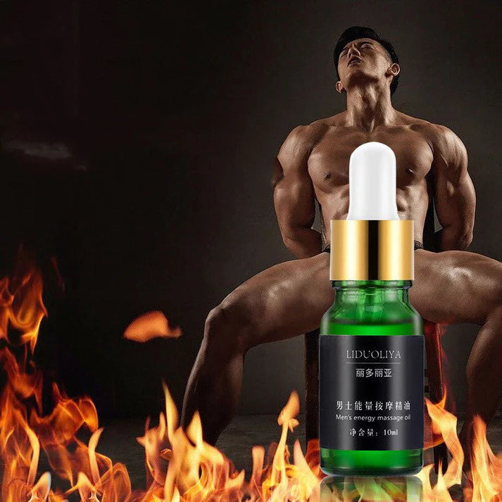 Men’s Energy Massage Essential Oil – Revitalize, Recharge &amp; Restore