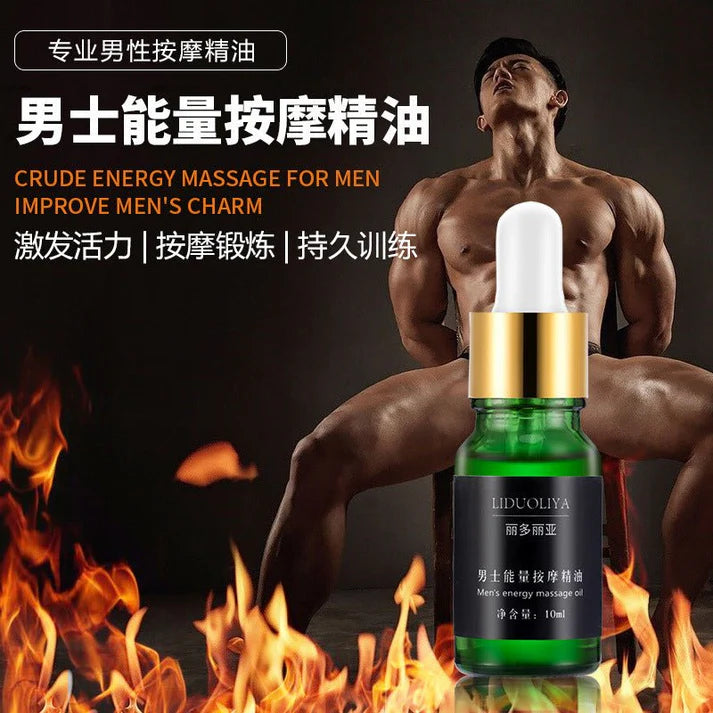 Men’s Energy Massage Essential Oil – Revitalize, Recharge &amp; Restore